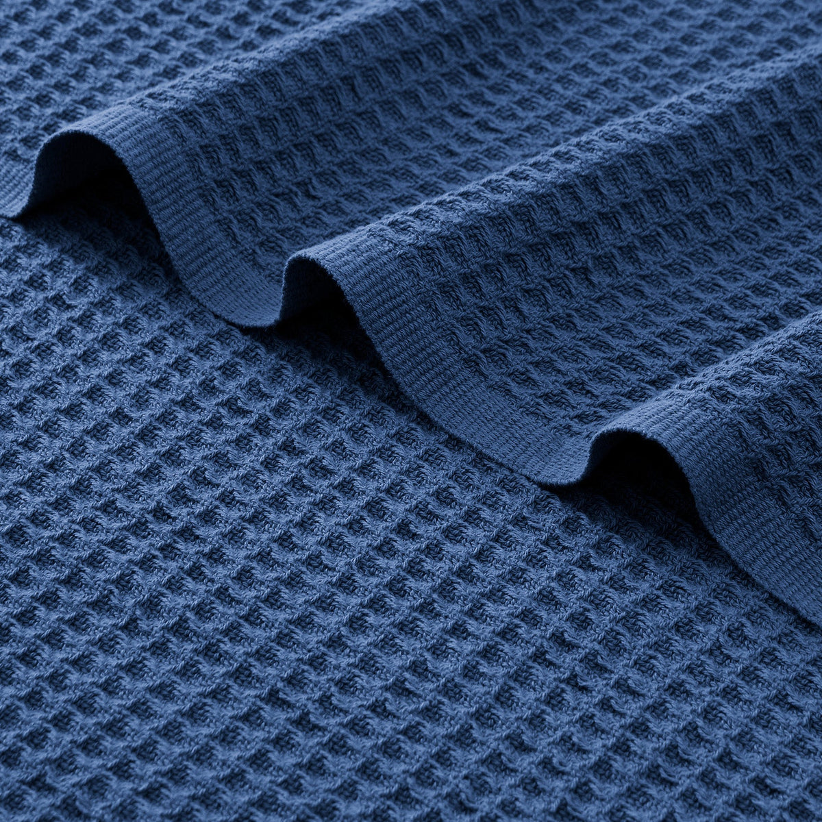 Cotton Waffle Weave Blanket