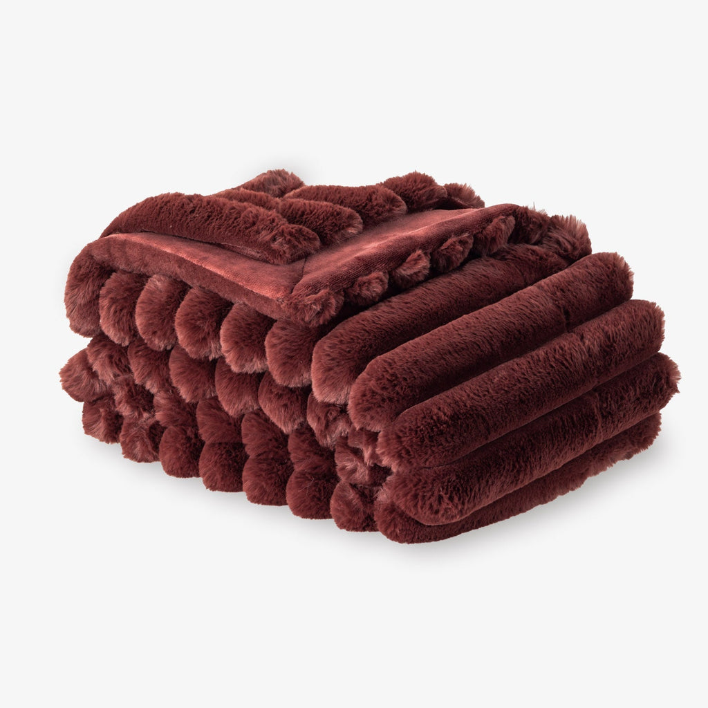 Acadia Faux Fur Throw