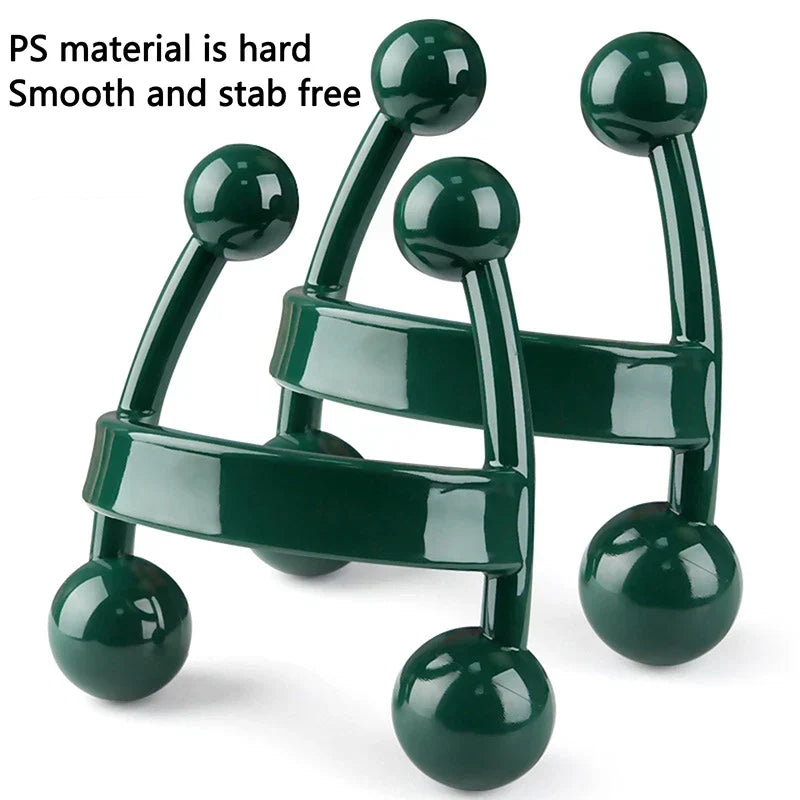 H-Shape Trigger Point Handheld Massager | Back & Body Tool