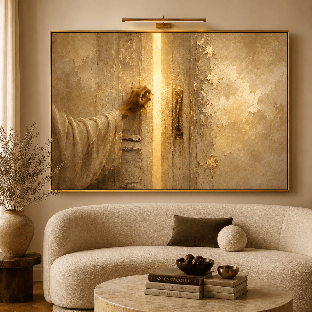 Christian Wall Art – He’s Still at the Door