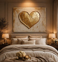Home Wall Art: Golden Heart