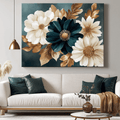 Nature Wall Art: Floral Symphony V13